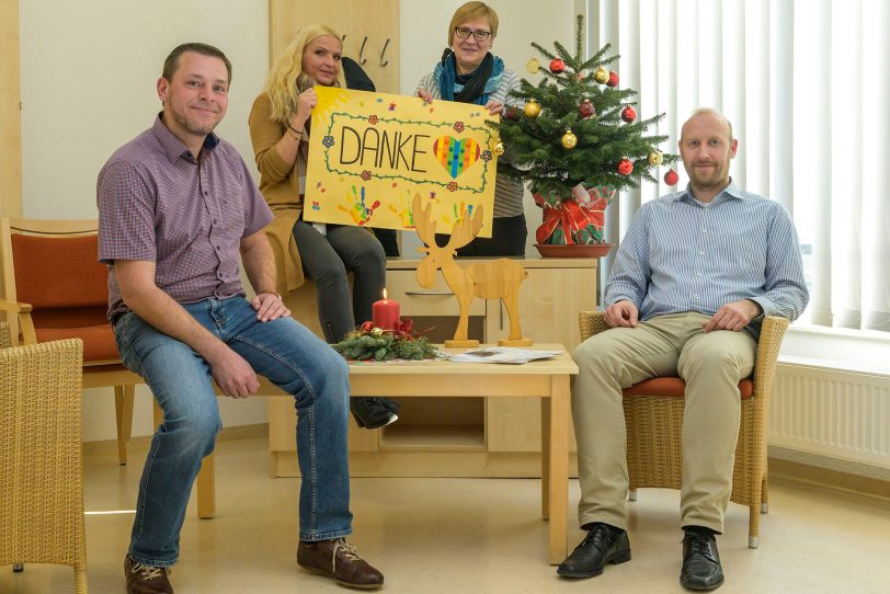 v.l. Tobias Ahrens, Svenja Kröger, Olga Kornev , Andreas Reifschneider.