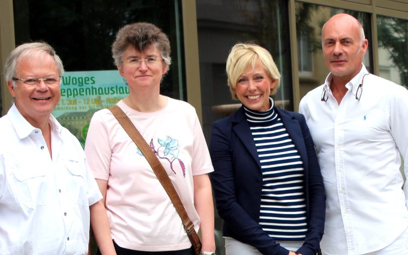 (v.l.) Michael Bruch, Astrid Schwarz, Simone Hitzler, Markus Bruckhaus-Walter.