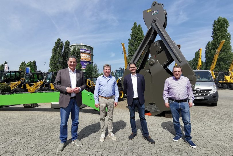SPD-Fraktionschef Udo Sobieski besucht BRR in Holsterhausen.