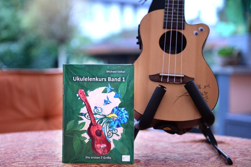Völkels erstes Ukulelen-Buch.
