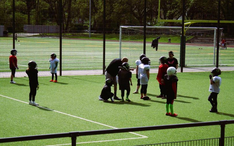 Die U10 der Black Barons veranstaltete ein Trainingscamp im Horststadion.