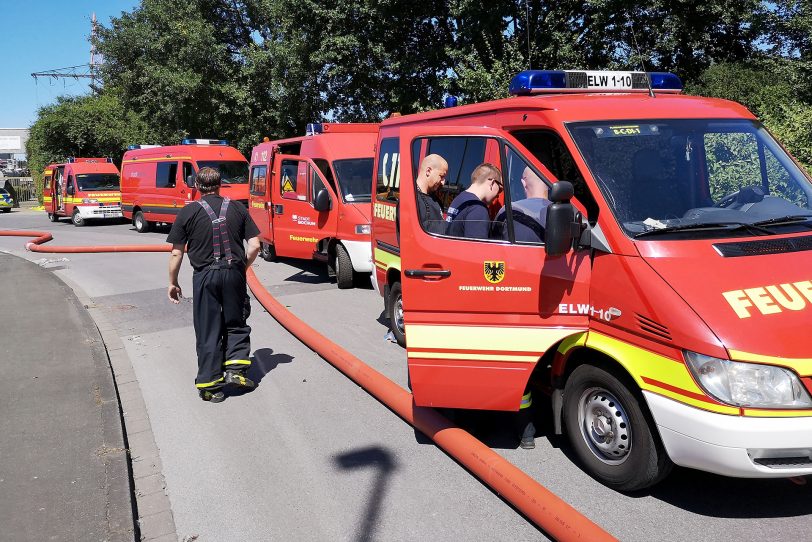 Der ABC-Erkundungstrupp der Herner Feuerwehr in Bönen.