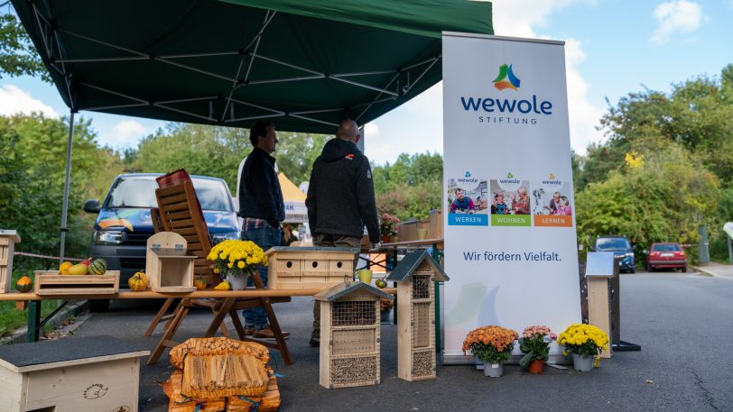 Beim Umwelt- und Familienfest an der Biologischen Station präsentierten sich am Sonntag (25.9.2022) rund 20 Verbände und Vereine.