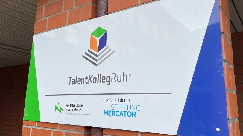 Das Talentkolleg Ruhr wird von der Mercator-Stiftung und der Westfälischen Hochschule unterstützt.