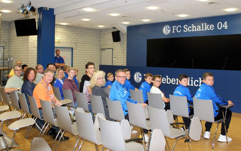 Im Schalker Presseraum