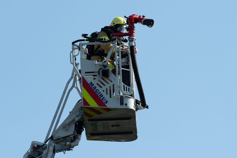 Dachstuhlbrand Hannoverstraße