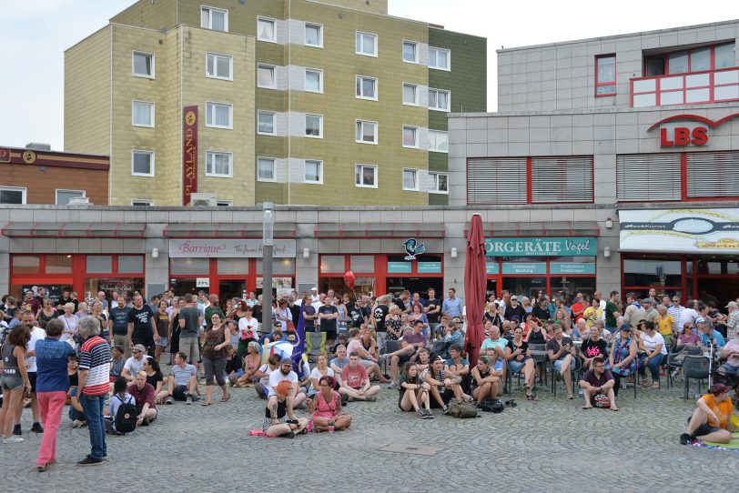 Herner protestieren gegen die 