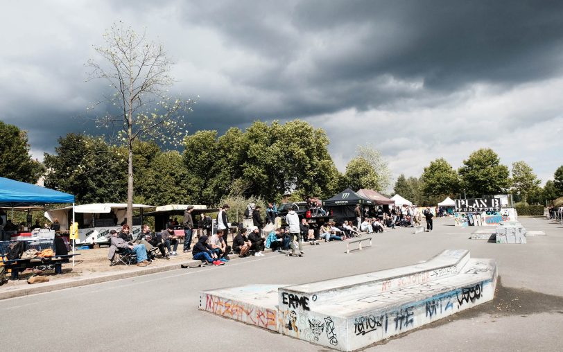 KAZ Open-Air am Mittag.