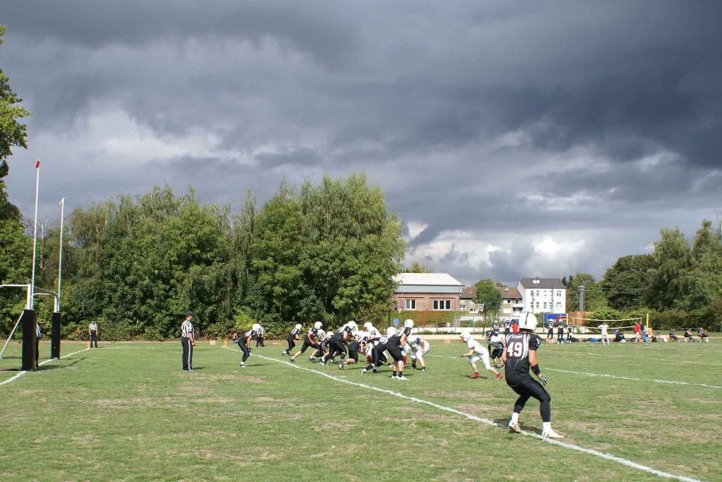 U19: Szene vor der Endzone (Herner Offense).