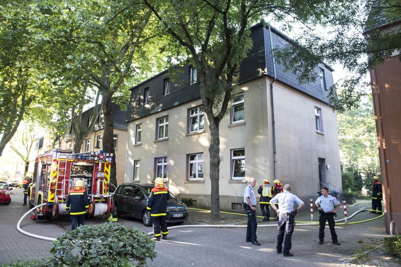 Der Einsatz an der Thorner Straße.
