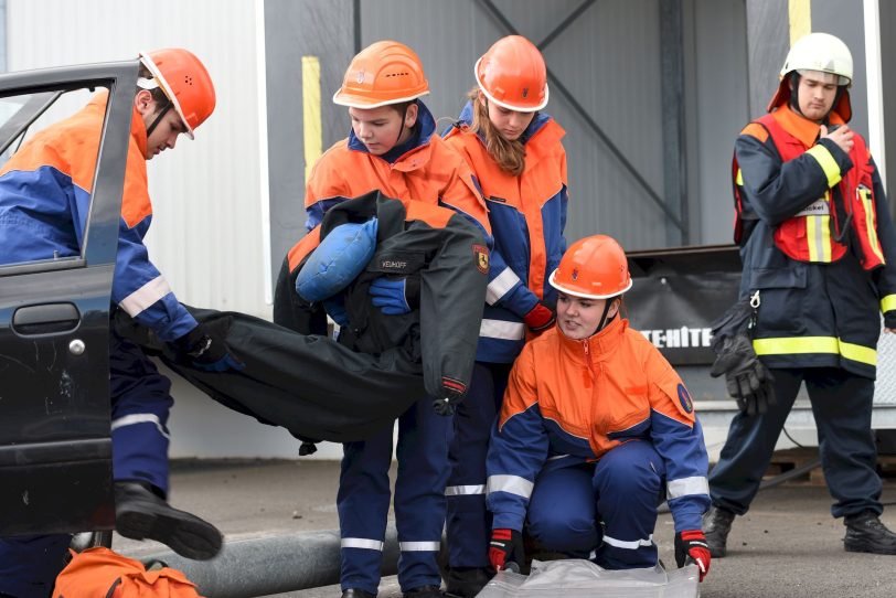 Jahresabschlussübung der Jugendfeuerwehr Herne