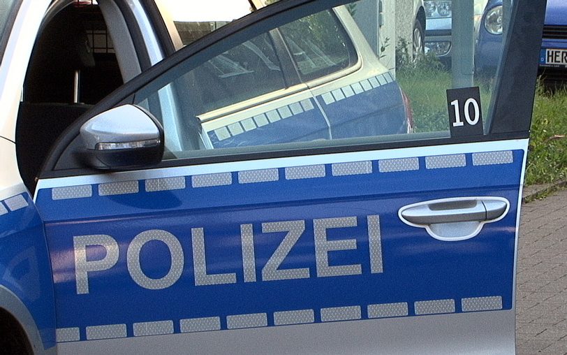 Das beim Täter gefundene Kampfmesser.