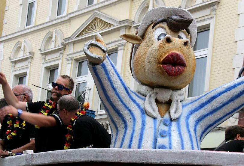 Der Kirmesumzug 2015.