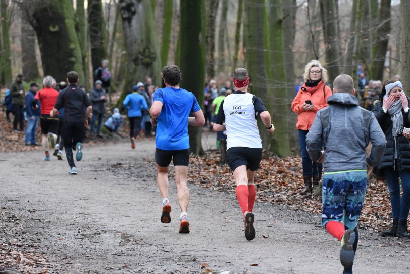 Hauptlauf des 40. Herner Silvesterlauf.