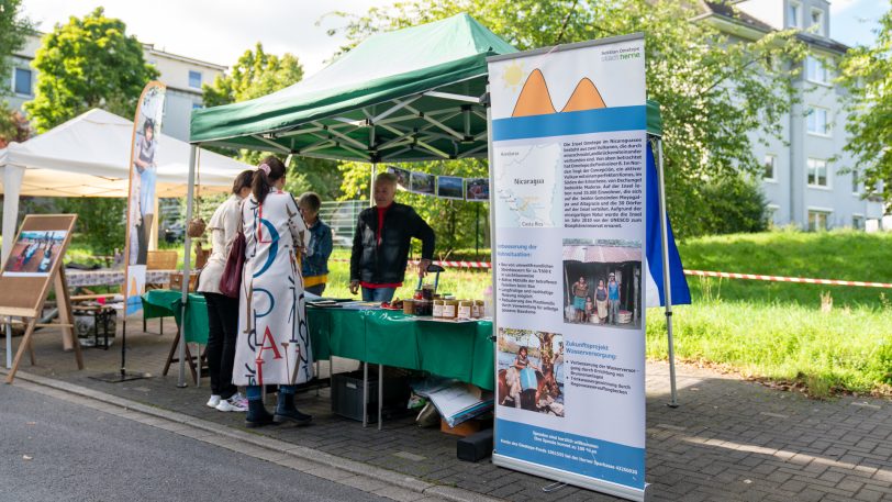 Beim Umwelt- und Familienfest an der Biologischen Station präsentierten sich am Sonntag (25.9.2022) rund 20 Verbände und Vereine.