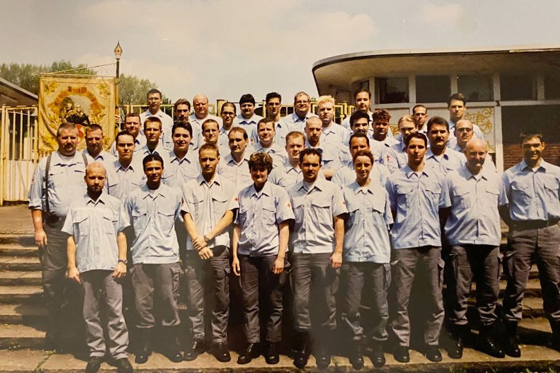 Das offizielle Gruppenfoto zum 100-jährigen Jubiläum im Jahr 2001.