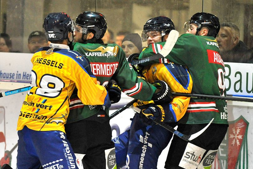 Der HEV - Tilburg Trappers 7:2.