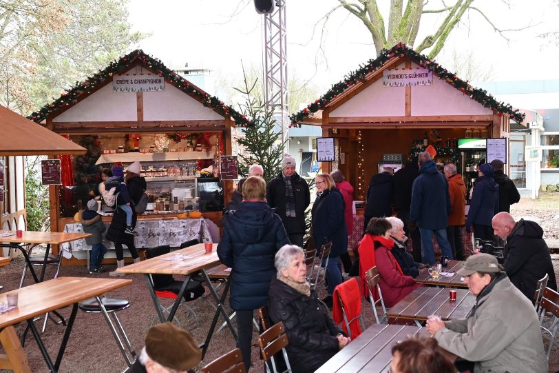 Der Gysenberger Weihnachtsmarkt 2025, hier eine Aufnahme aus dem Jahr 2024, startet erneut am Donnerstag, 13. November 2025. Veranstalter ist wieder das Team vom LM:V Veranstaltungsservice.
