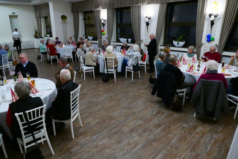 Das maritime Mittagessen der Heimatfreunde.