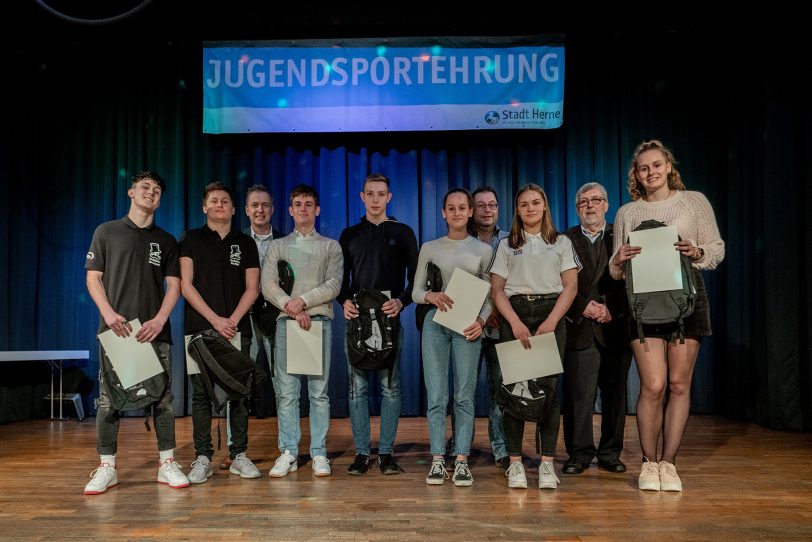 Jugendsportler-Ehrung im Volkshaus Röhlinghausen März 2020.