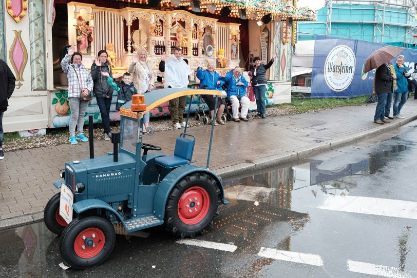 Oldtimerparade zur Cranger Kirmes am 12.8.2017.