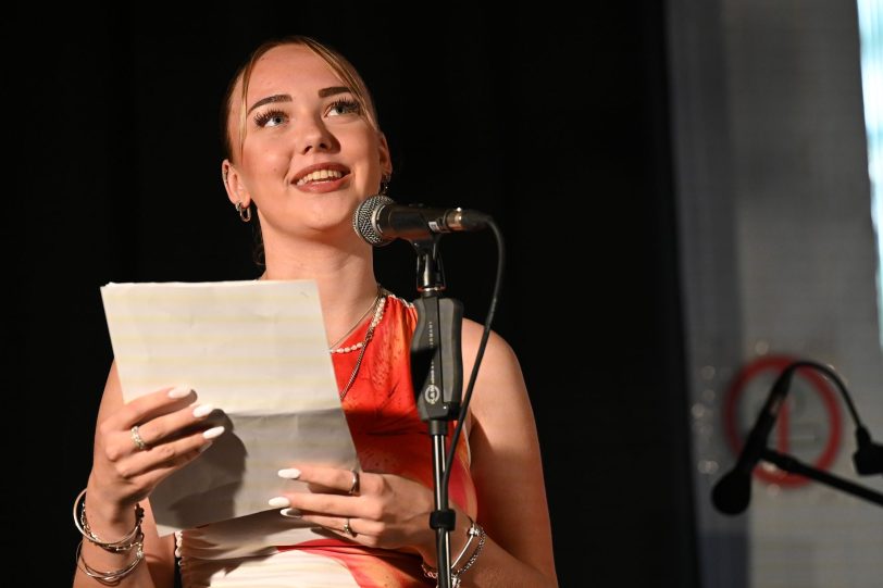 Leonie Wolfrum trat beim Sofakonzert auf.