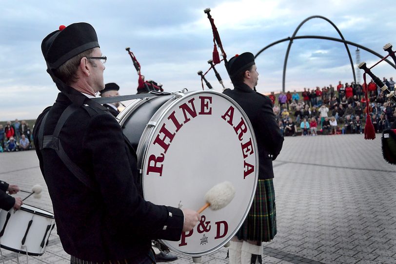 Rhine Area Pipes and Drums auf der Halde Hoheward