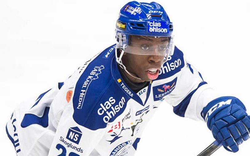 Hugo Enock ist der zweite Kontingentspieler vom Herner EV: Der Schwede mit kolumbianischen Wurzel spielte zuletzt in Norwegen.