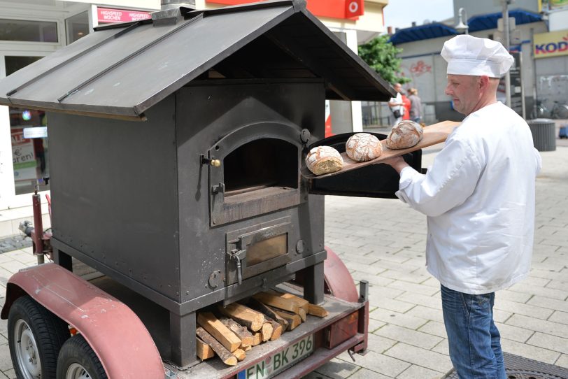 Feierabendmarkt in Wanne-Mitte am Freitag (17.6.2016).