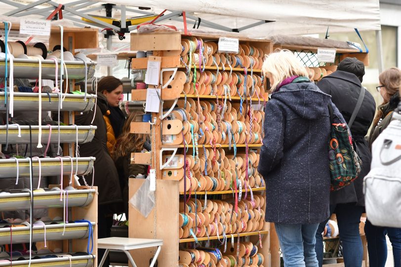 Der Deutsch-Holländische Stoffmarkt in Herne 2020