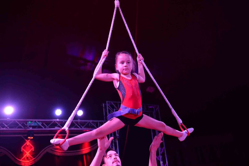 Zirkus Projektwoche an der Kolibri Schule.