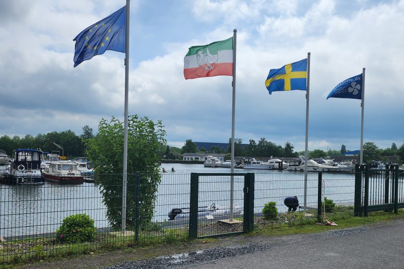 Fahnen am Herner Meer: Sommerfest des Wasser-Sport-Verein (Archivfoto).