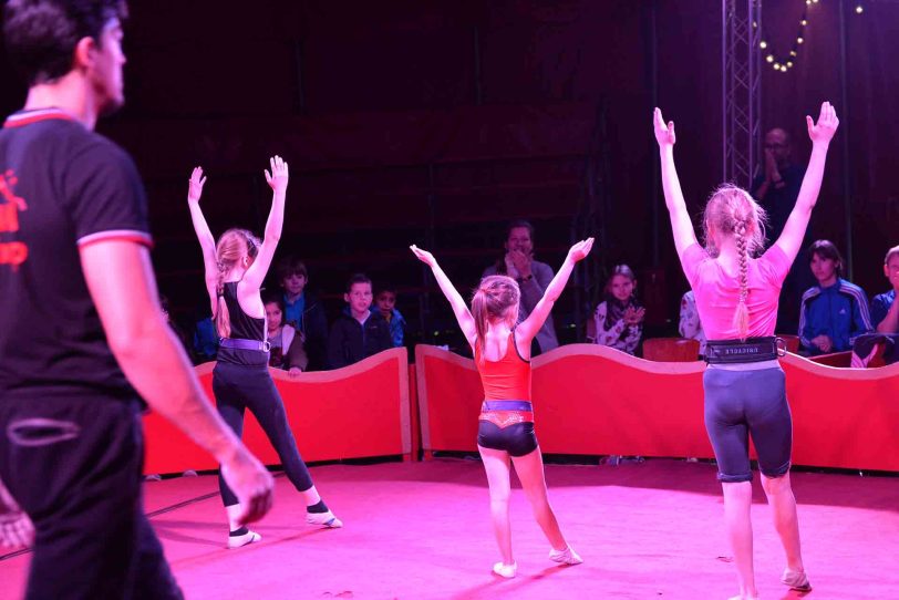 Zirkus Projektwoche an der Kolibri Schule.