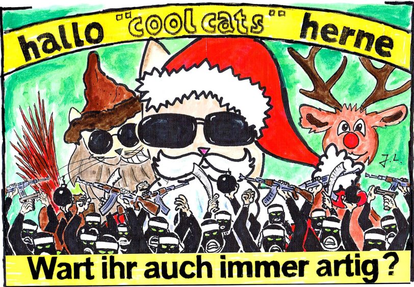 Die cool cats zu Nikolaus.