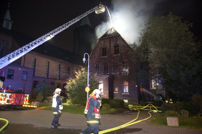 Der Brand in der Nacht vom Samstag.