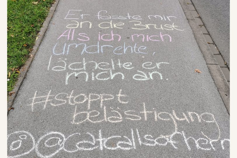 Auf der Instagram-Seite catcallsofherne macht Celine Jozefiak auf sexuelle Belästigung im Alltag in Herne aufmerksam.