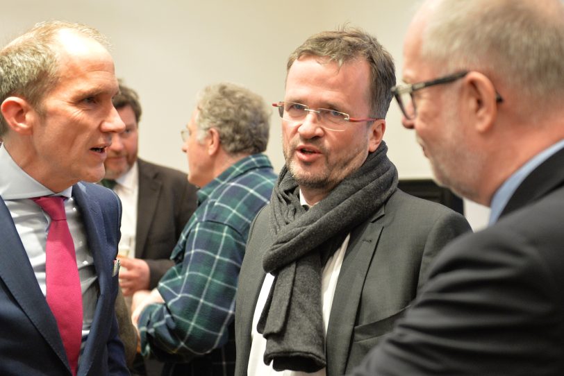 Eigentumsübergabe des Shamrockgeländes am 24.1.2018.