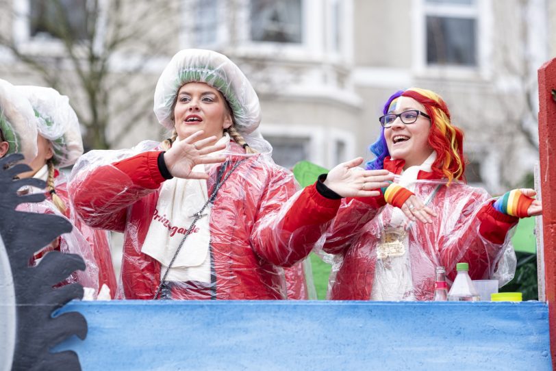 Rosenmontagsumzug der HeKaGe in Herne (NW), am Montag (24.02.2020).