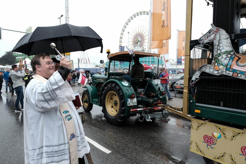 Oldtimerparade zur Cranger Kirmes am 12.8.2017.