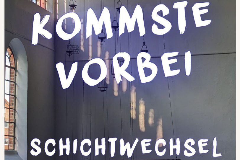 Freitags Abend in die Zeche zum Schichtwechsel.