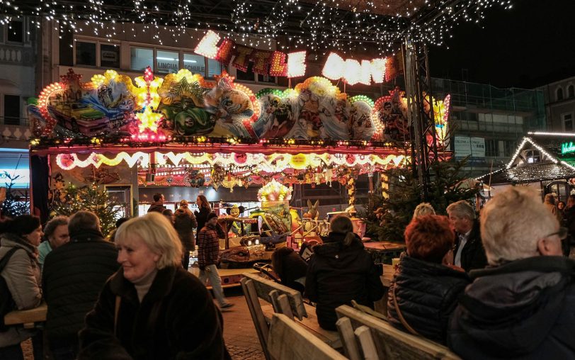 Bei der Eröffnung des Herner Weihnachtsmarktes 2017.