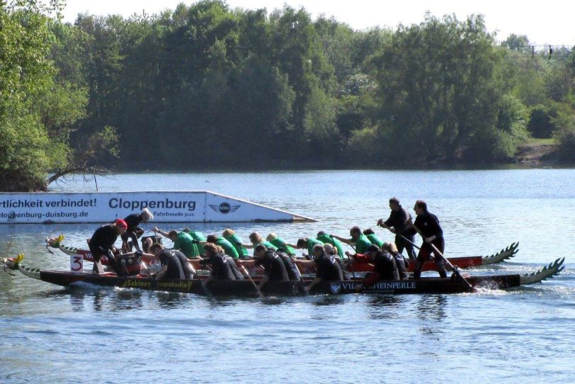 Auf dem Toeppersee.