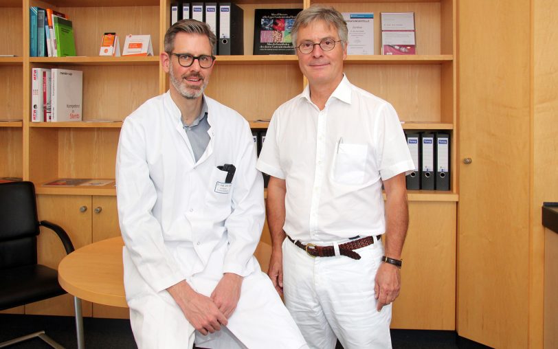 v.l. Dr. Jens Verbeek, Dr. Werner Hoffmann.