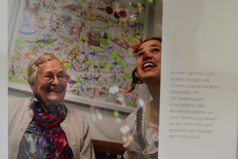 Projekt: Clowns-Besuche im Altenheim.