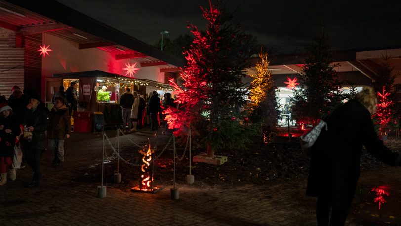 Der wewole-Adventsmarkt auf dem Gelände der Gärtnerei und Floristik an der Nordstraße lud an zwei Tagen zum Stöbern nach Geschenkideen ein.