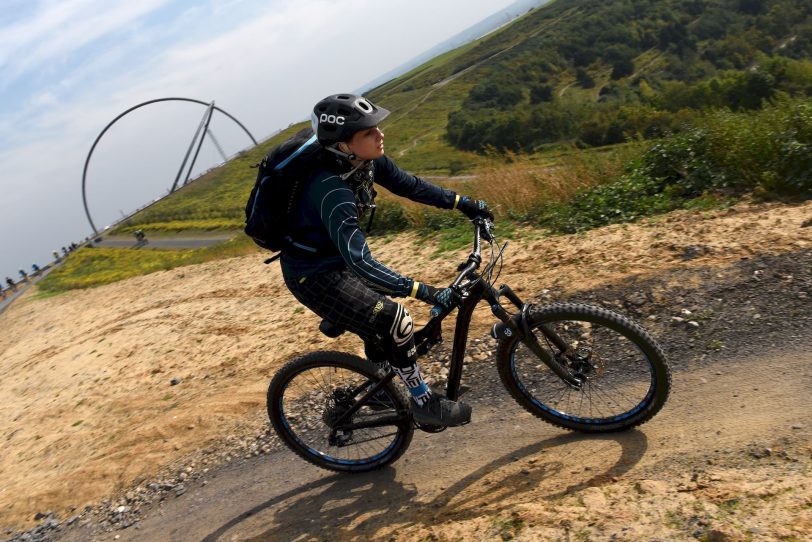 Eröffnung der Mountainbike-Strecken auf den Halden Hoheward und Hoppenbruch.