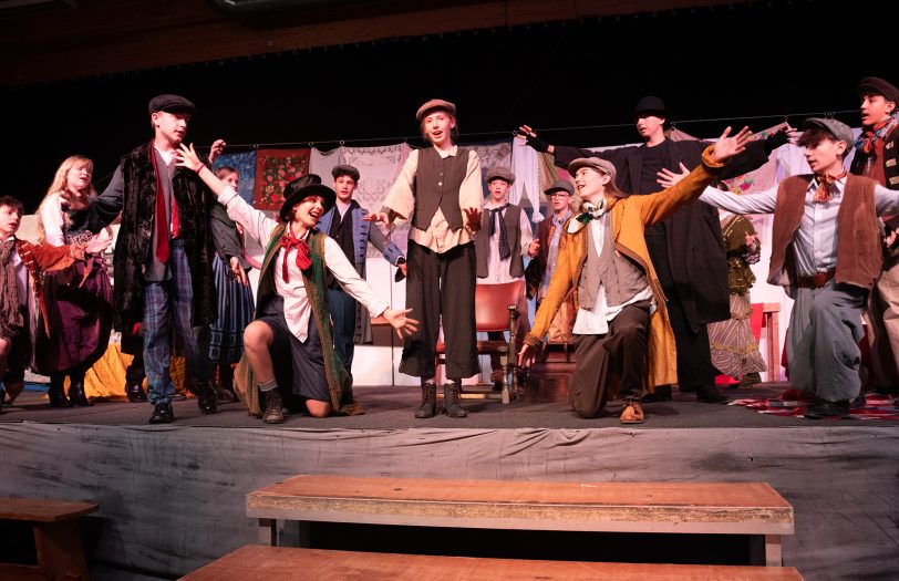 Die Hiberniaschule zeigt Oliver Twist.