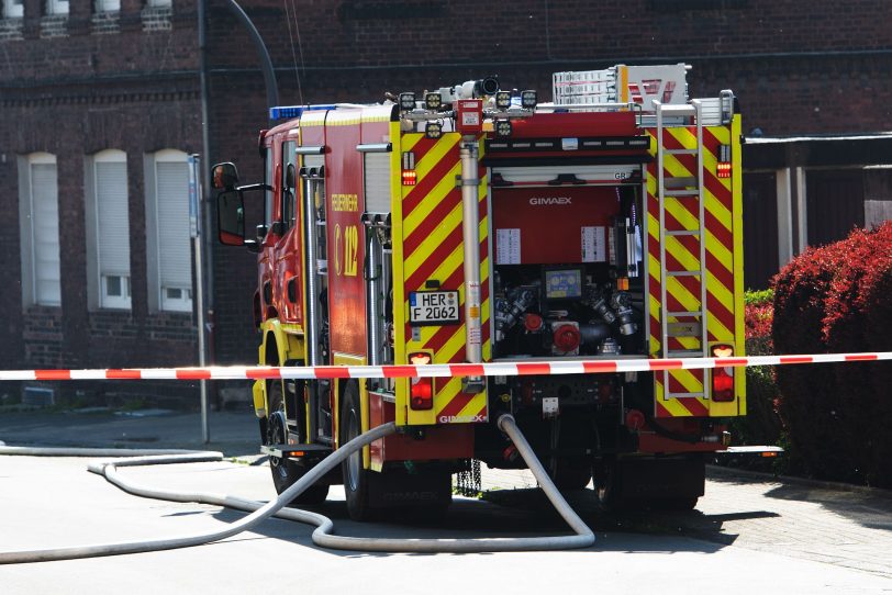 Dachstuhlbrand Hannoverstraße