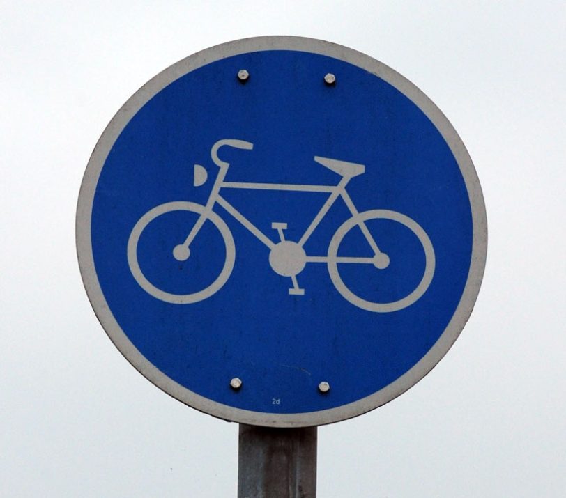 Fahrrad-Weg.