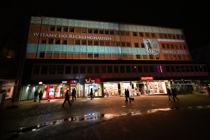 Recklinghausen leuchtet nach eine Jahr Corona-bedingter Pause wieder.